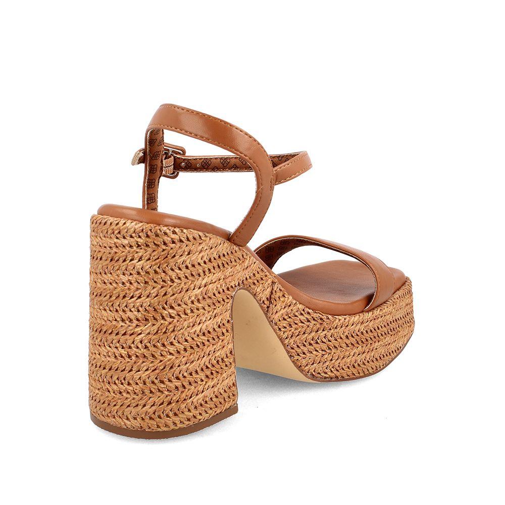 Sandalia Mujer Bata Volep Café-3