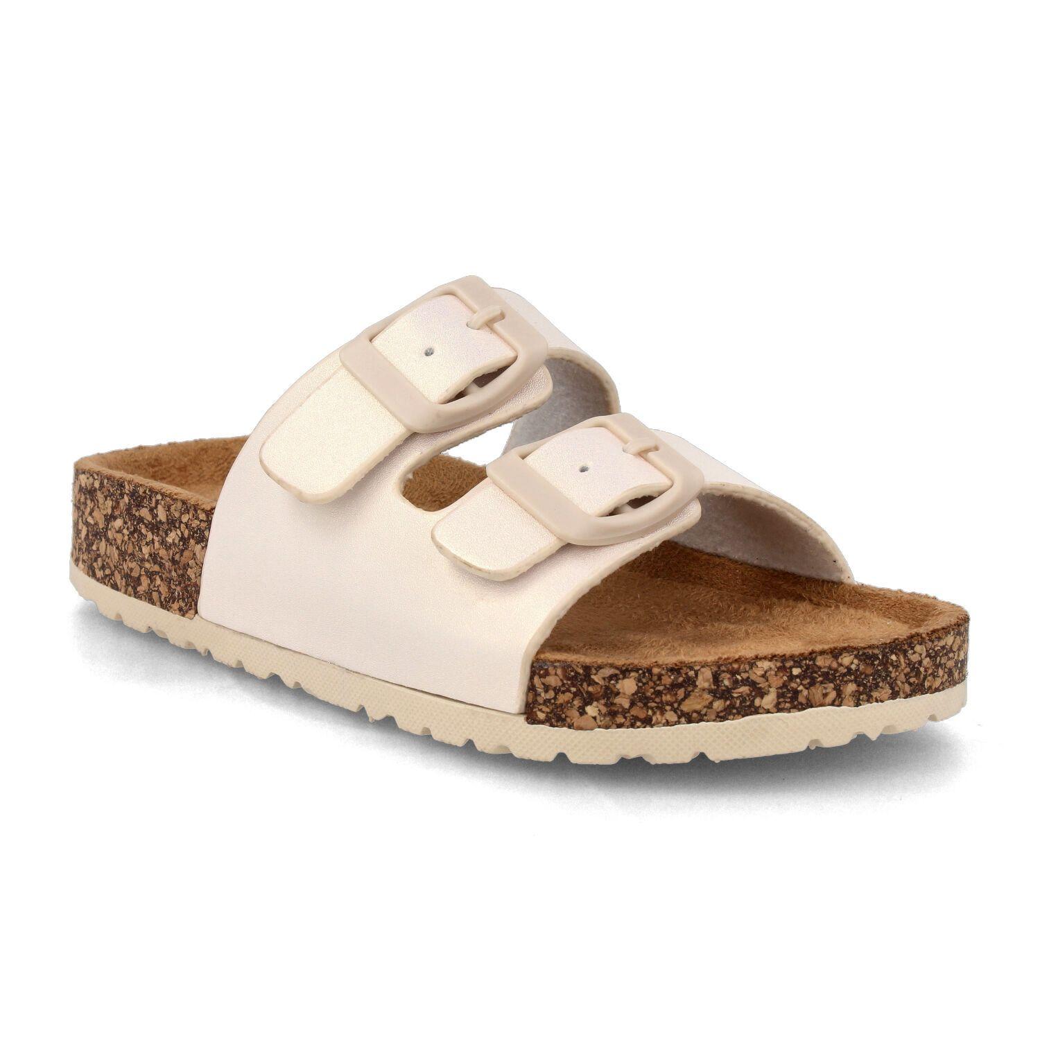 Sandalia  Niña Bubblegummers Frazer Blanco Slip on-1