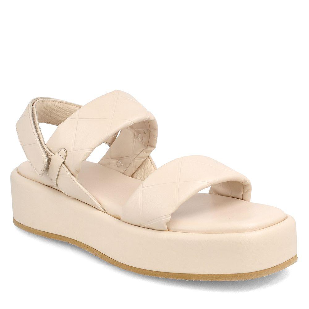 Sandalia Mujer Bata Crystal Blanco-1