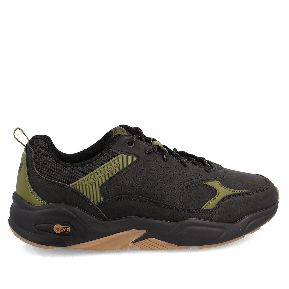 Zapatilla Hombre Weinbrenner Villarrica Negro-4
