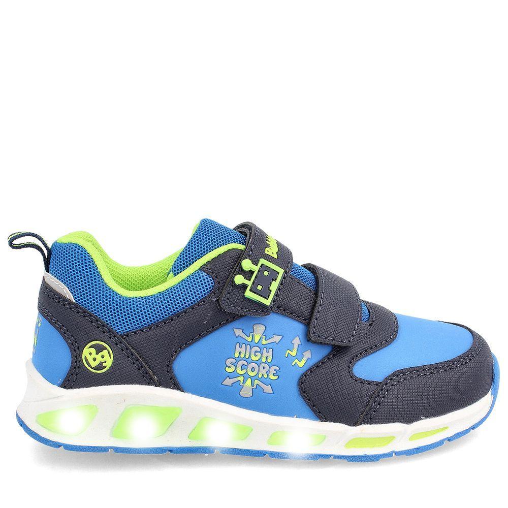 ZAPATILLA NIÑO BUBBLEGUMMERS ARAGON CON LUCES AZUL 26 - 29-1