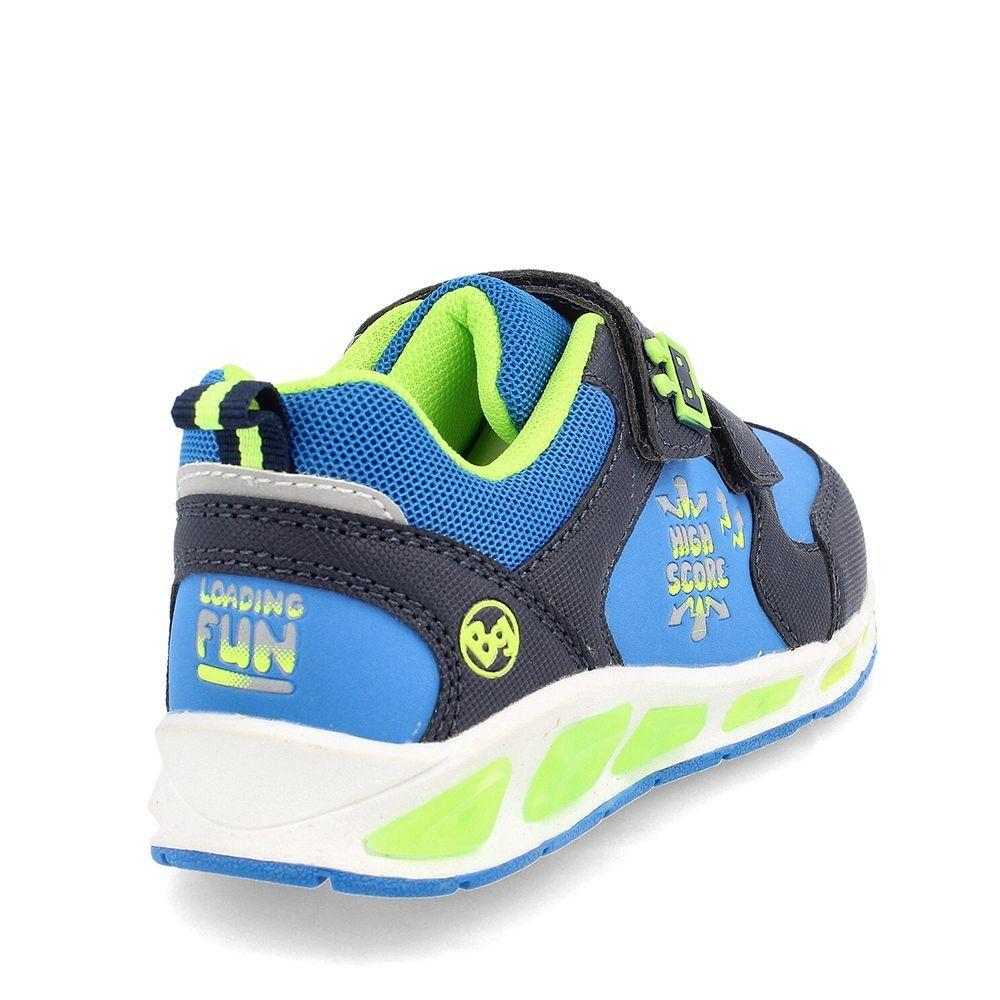 ZAPATILLA NIÑO BUBBLEGUMMERS ARAGON CON LUCES AZUL 26 - 29-4