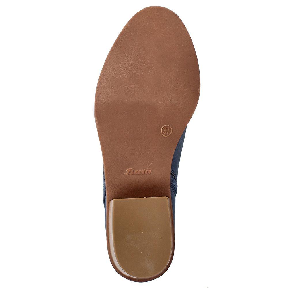 BOTÍN TEXANO MUJER BATA REAL NAVY-6