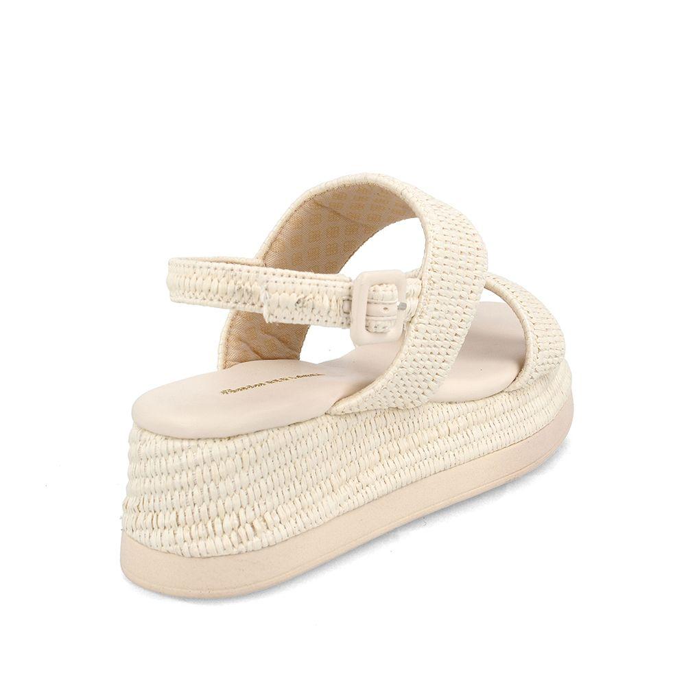 Sandalia Mujer Bata Arona Blanco-3