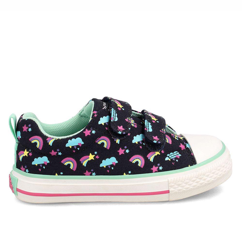 Zapatilla Niña Bubblegummers Astorga Azul-Rosado-4
