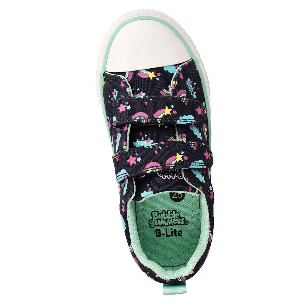 Zapatilla Niña Bubblegummers Astorga Azul-Rosado-5