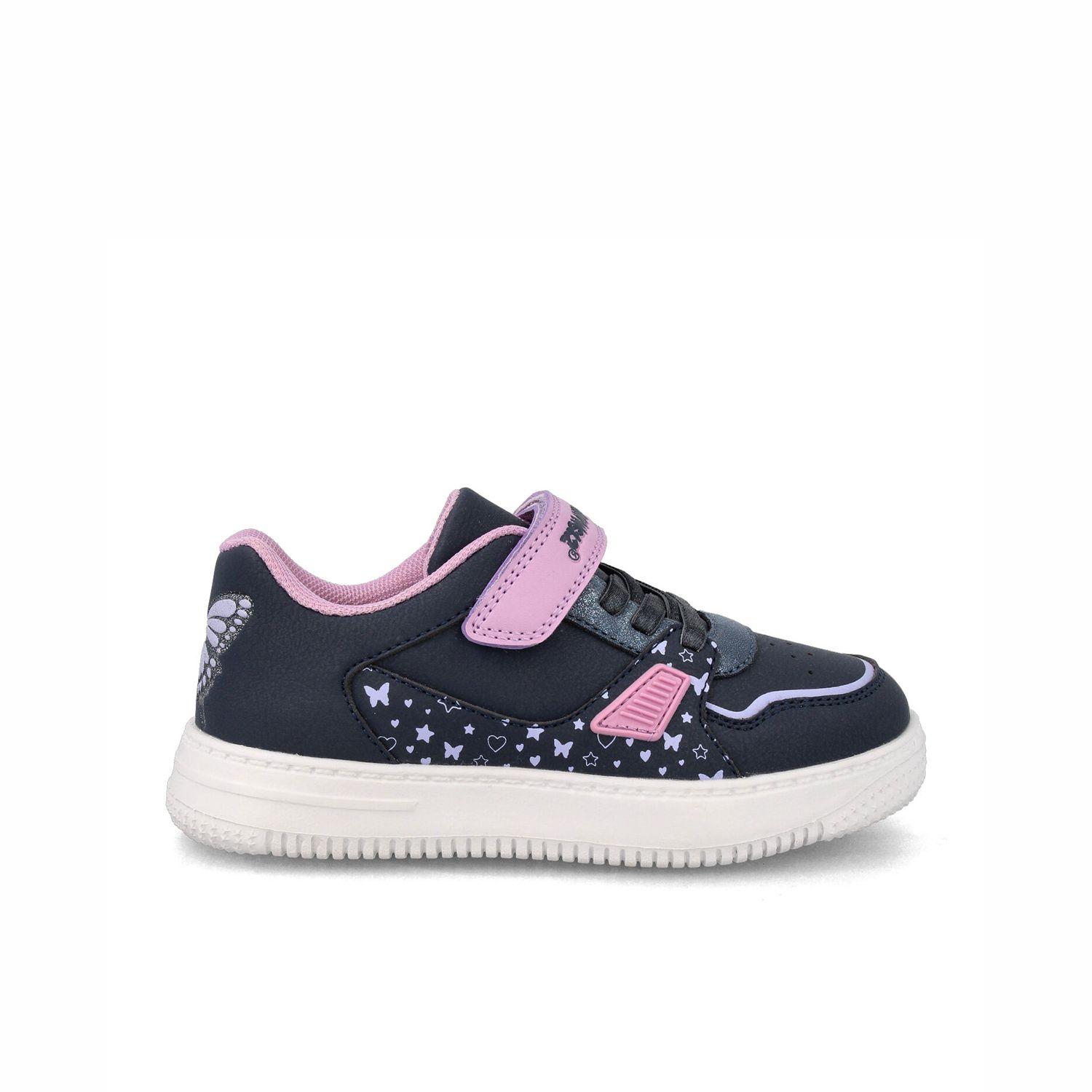 Zapatilla Niña Bubblegummers Juno Azul Marino - Lila-0
