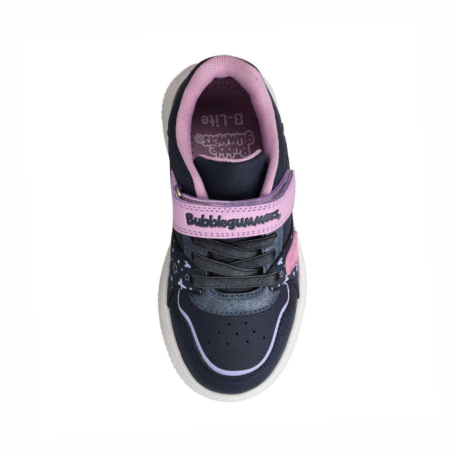 Zapatilla Niña Bubblegummers Juno Azul Marino - Lila-3