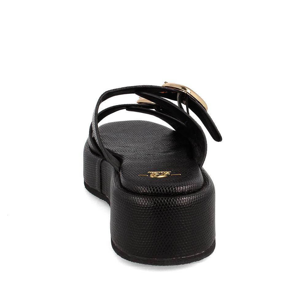 Sandalia Mujer Bata Crystal Negro-2