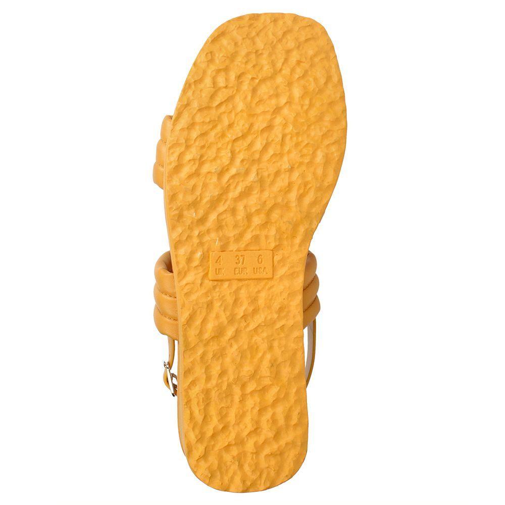 SANDALIA MUJER BATA MONICA ORANGE-6