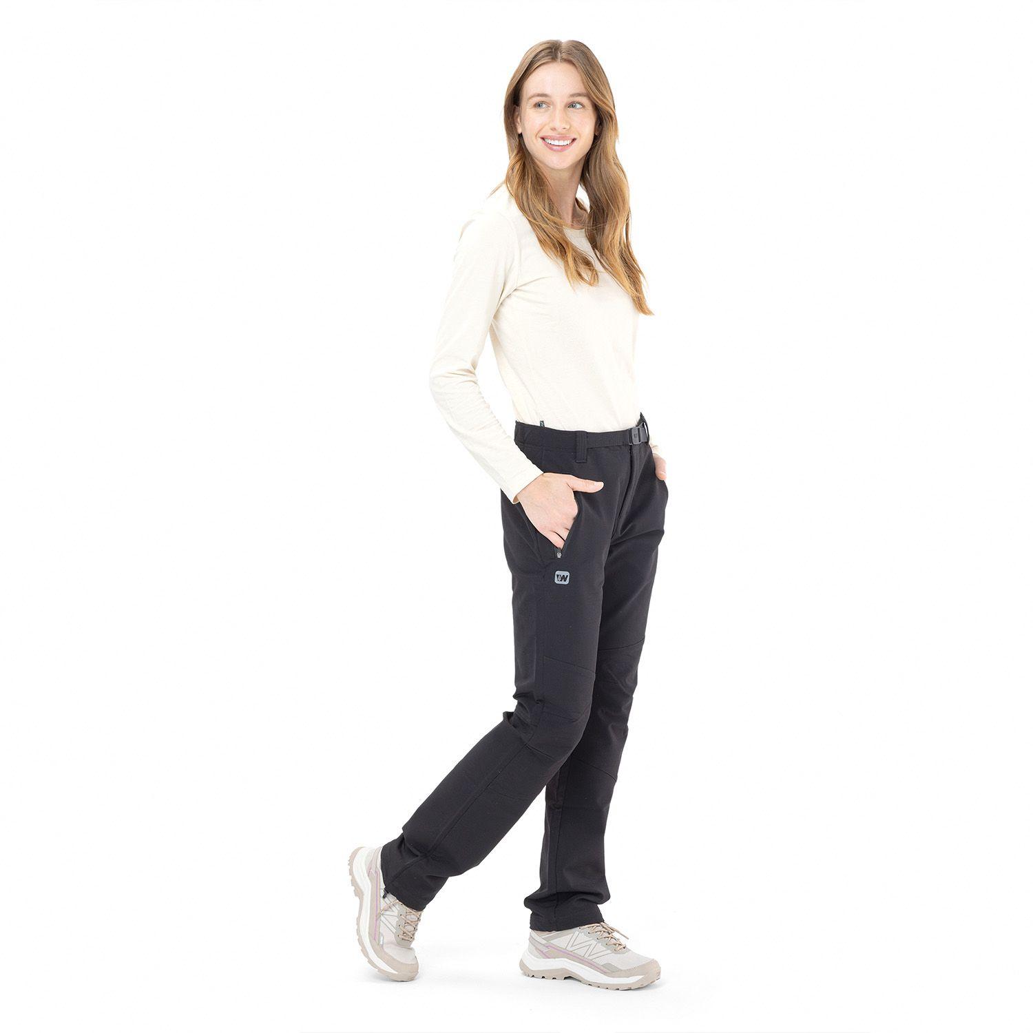 Pantalón Mujer Weinbrenner Comfort Negro-3