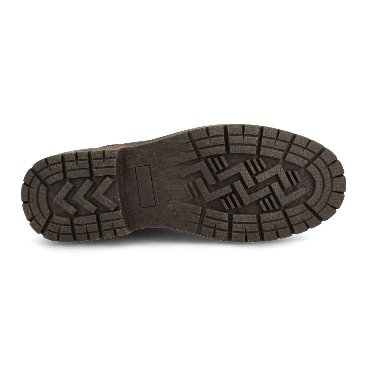 Botín Hombre Bata Tonka Chocolate-4