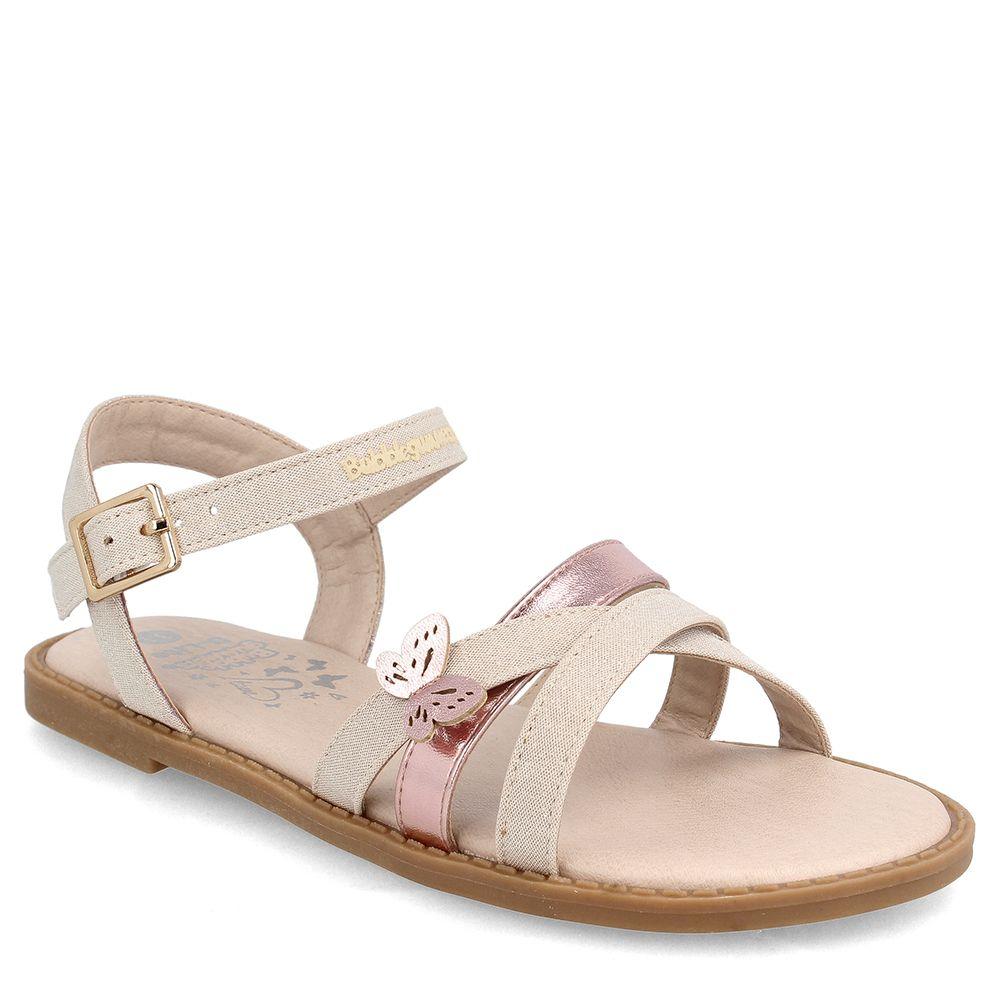 SANDALIA NIÑA BUBBLEGUMMERS BEYONCE BEIGE 26-29-0