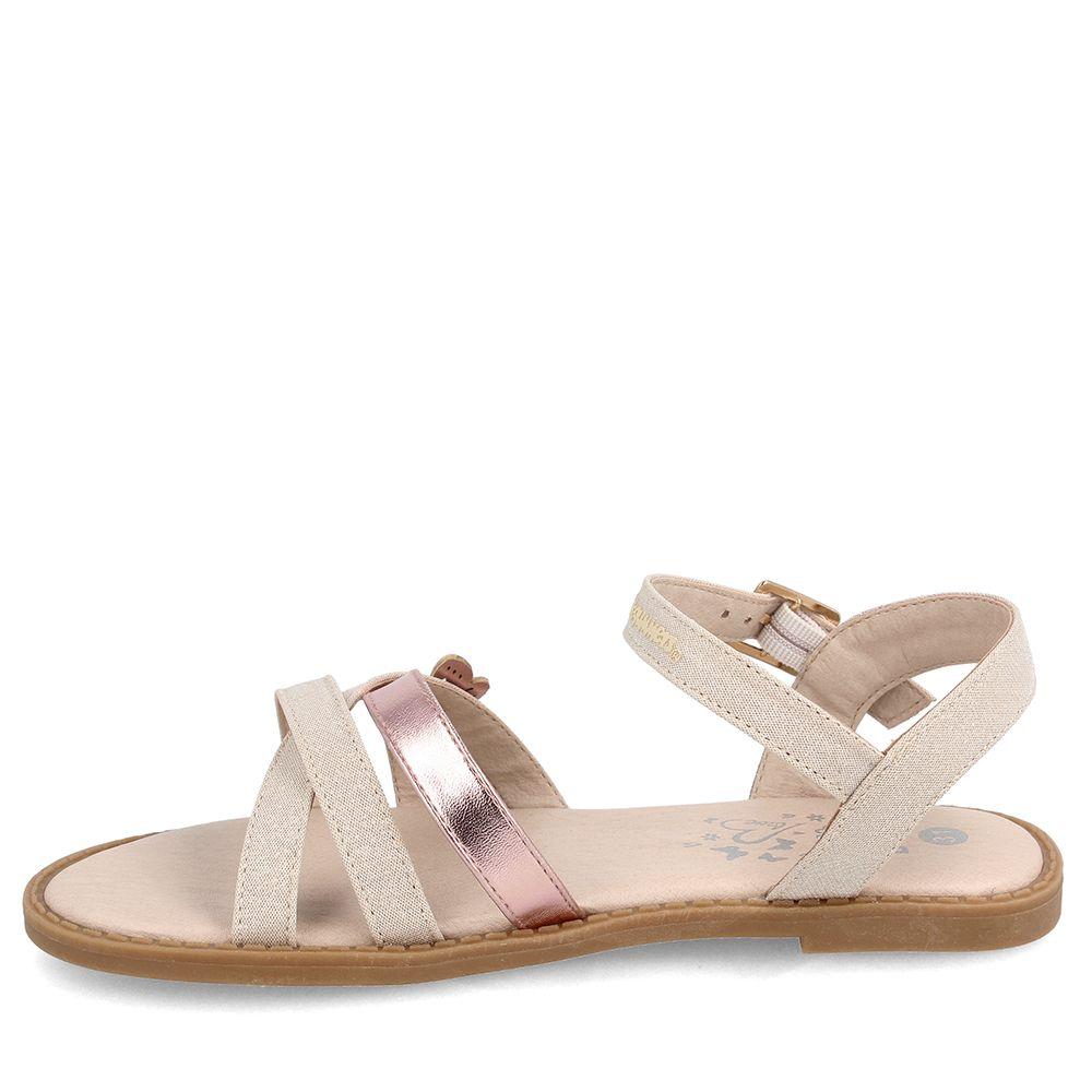 SANDALIA NIÑA BUBBLEGUMMERS BEYONCE BEIGE 26-29-1
