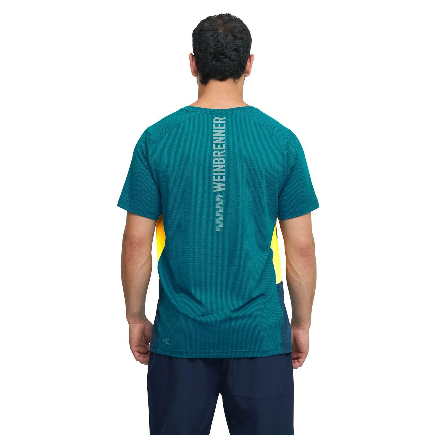 POLERA MANGA CORTA HOMBRE WEINBRENNER NASSER AZUL-1