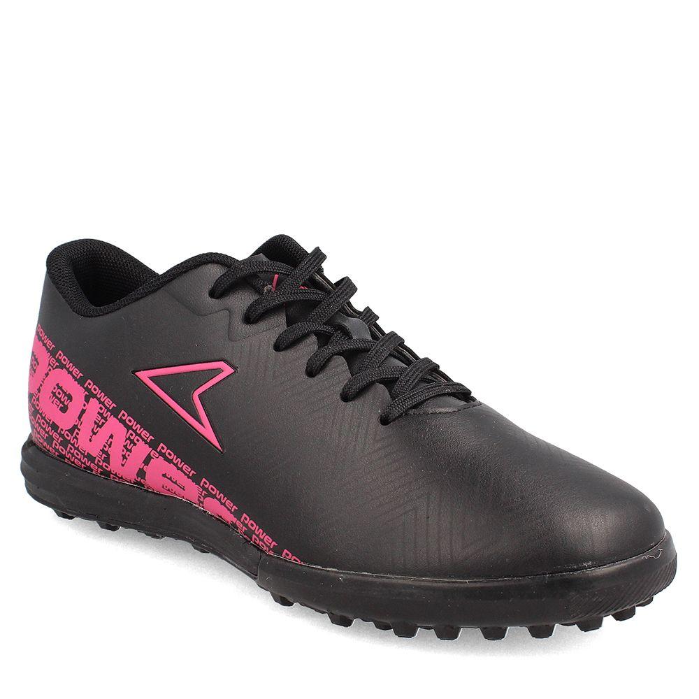 ZAPATILLA BABY FUTBOL MUJER POWER MAZE NEGRO-0