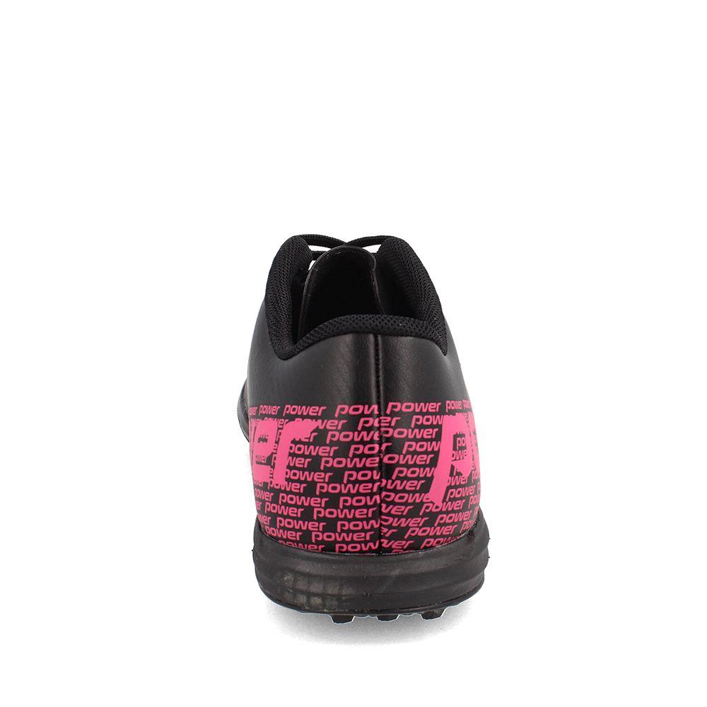 ZAPATILLA BABY FUTBOL MUJER POWER MAZE NEGRO-2