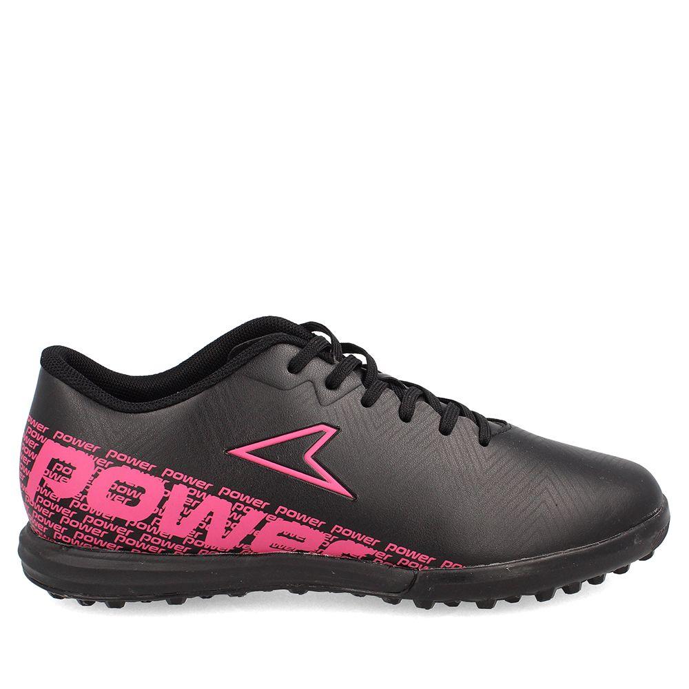 ZAPATILLA BABY FUTBOL MUJER POWER MAZE NEGRO-0