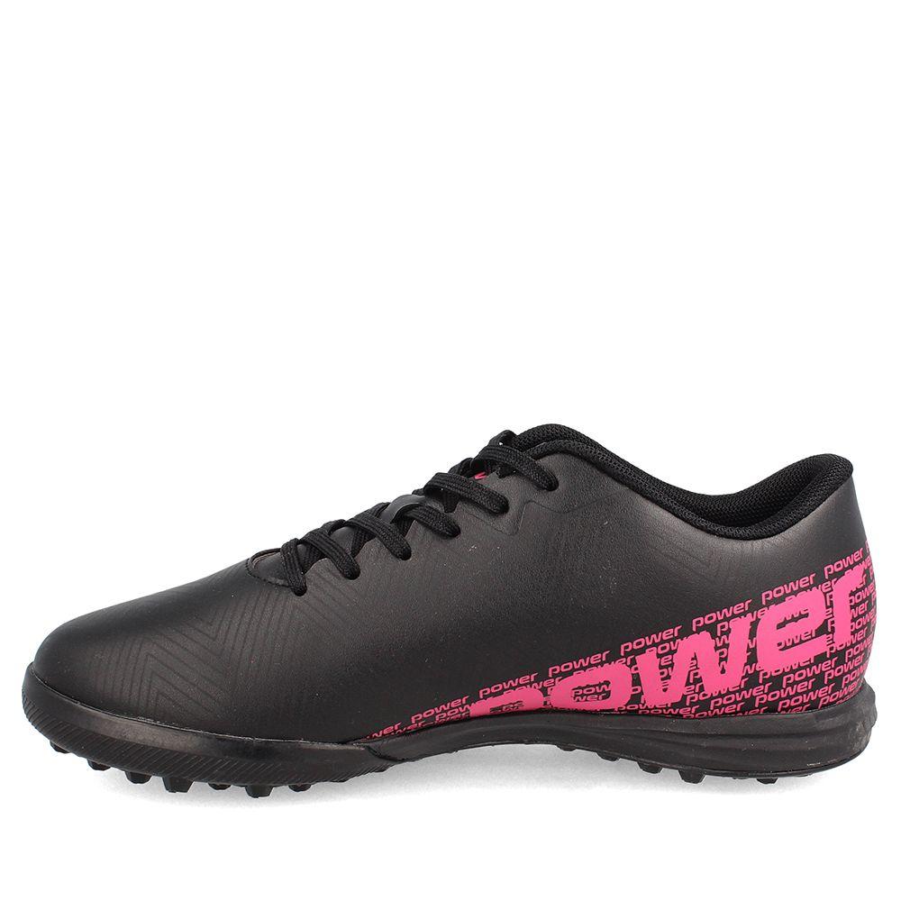 ZAPATILLA BABY FUTBOL MUJER POWER MAZE NEGRO-4