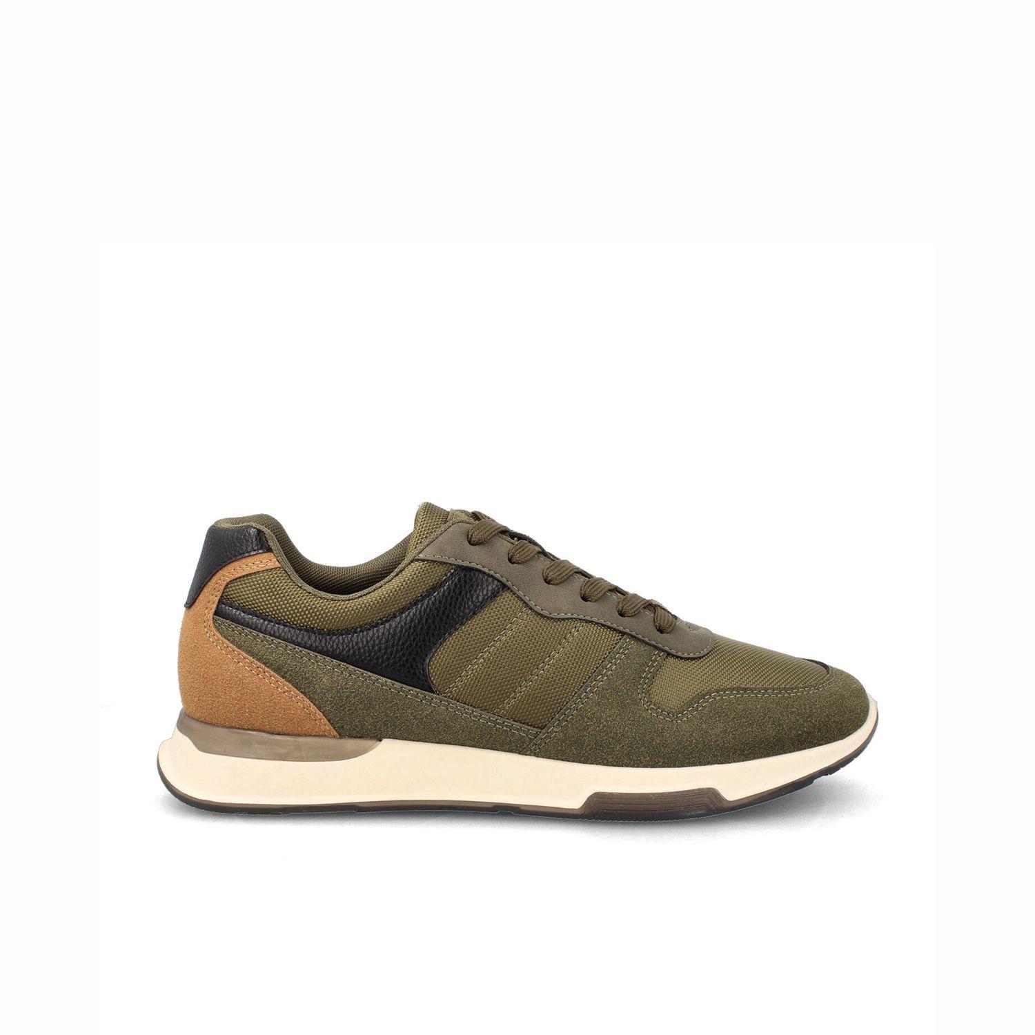 Zapatilla Hombre Bata Roldan Verde Oliva-0