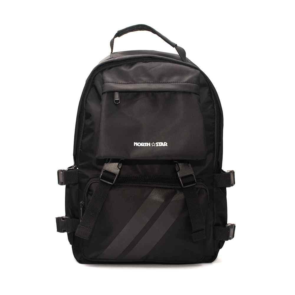 MOCHILA UNISEX NORTH STAR JOEL NEGRO-0