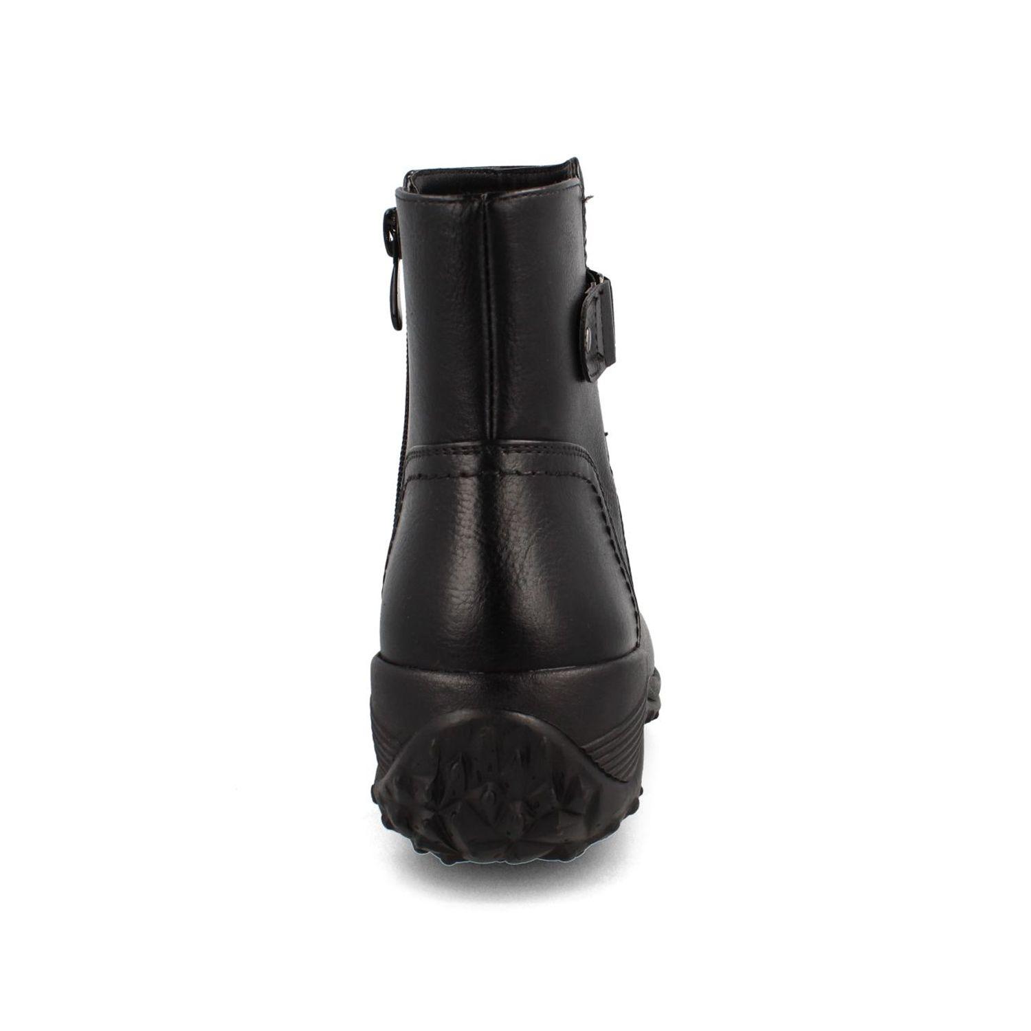 Botín Mujer Bata Lamily Negro-3