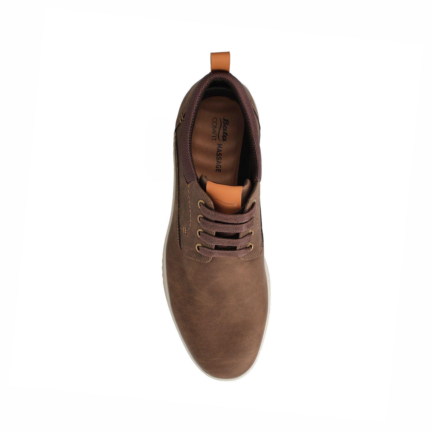 Zapato Hombre Bata Independence Chocolate-3