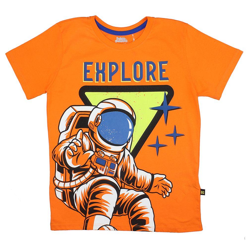 POLERA NIÑO BUBBLEGUMMERS PHYGITAL ORANGE-0