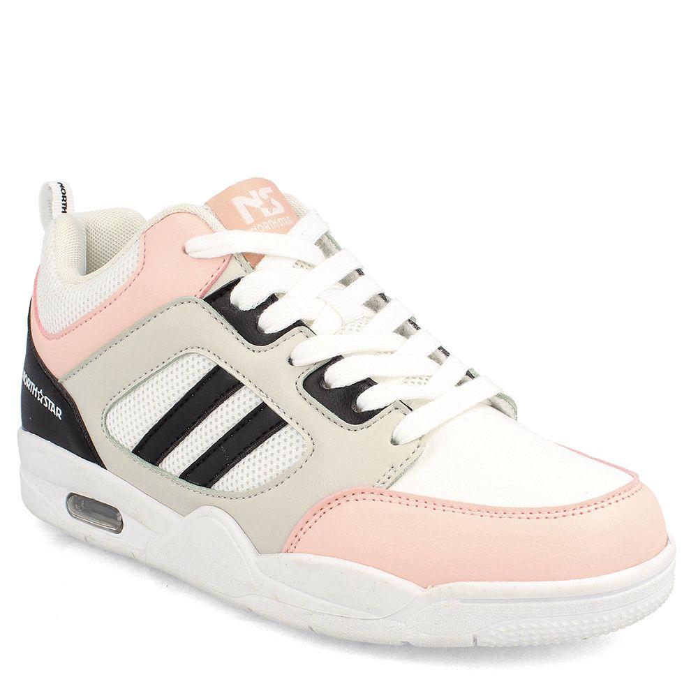 ZAPATILLA DEPORTIVA MUJER NORTH STAR EDDY BLANCO - GRIS-0
