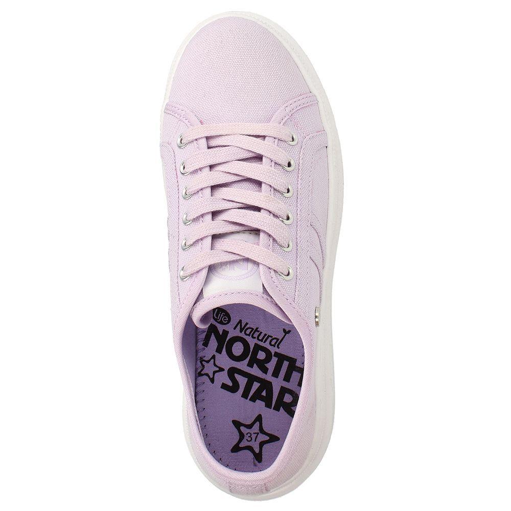 ZAPATILLA MUJER NORTH STAR PLAT LILA-5