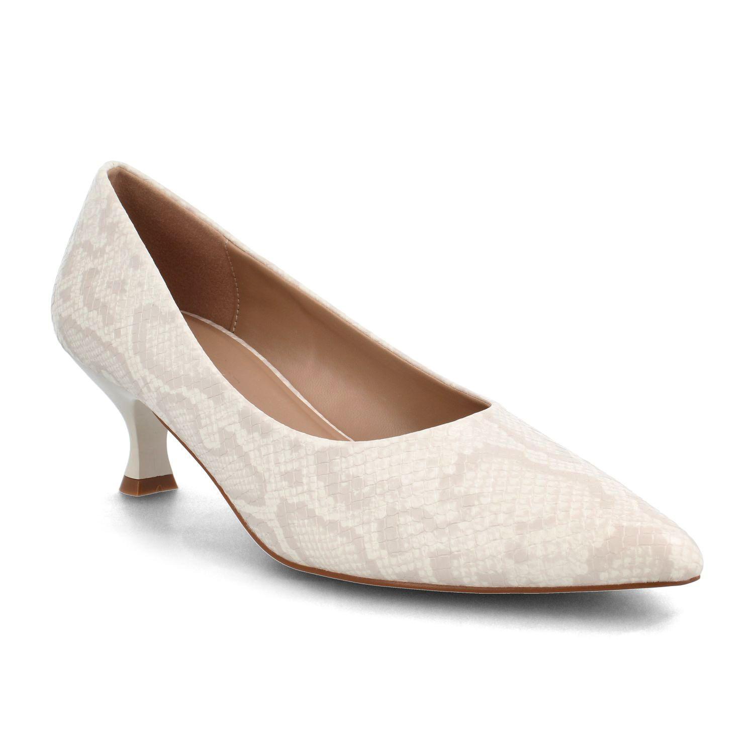 Zapato Mujer Bata Detroit Blanco-1