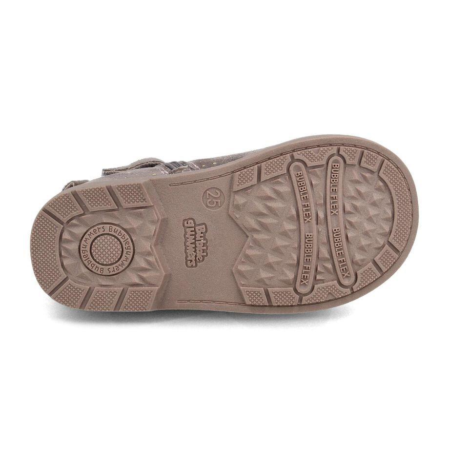 Botín Niña Bubblegummers Fiction Gris-3