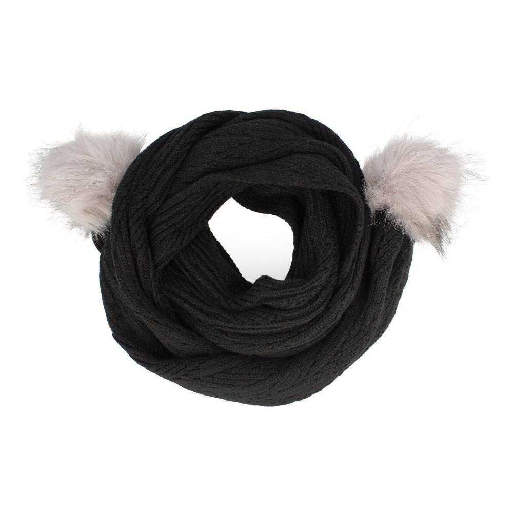 BUFANDA WEINBRENNER GREENLAND NEGRO-1