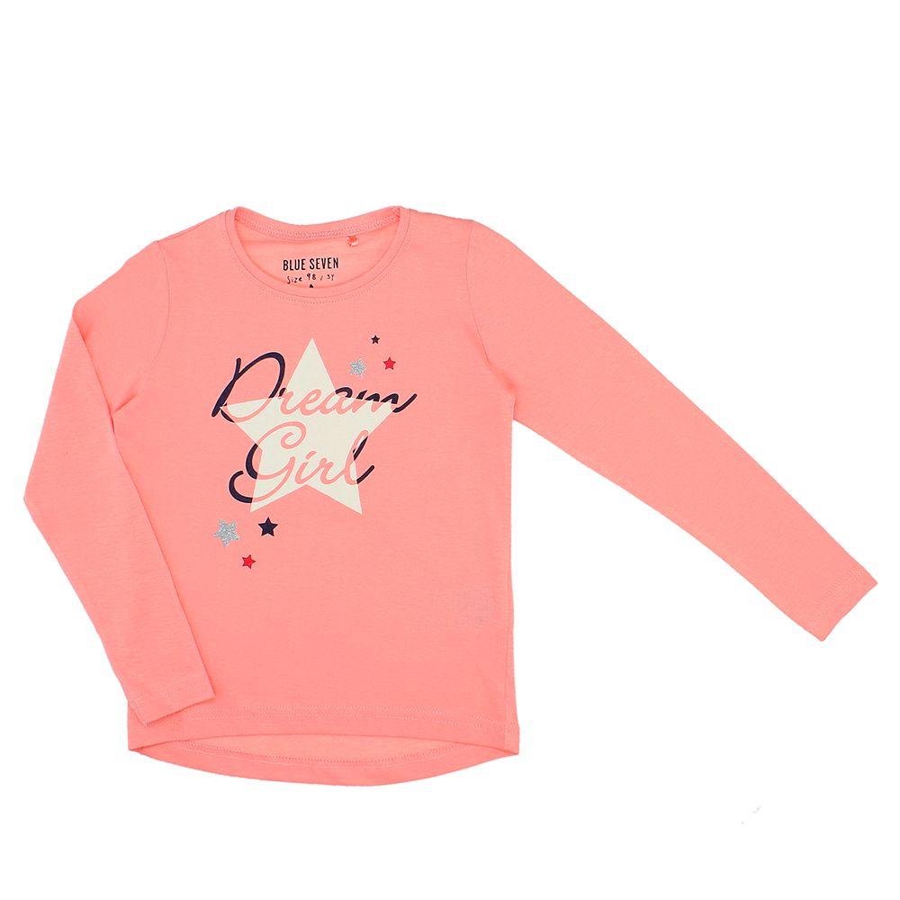 POLERA MANGA LARGA NIÑA BUBBLEGUMMERS SPORTY ROSADO-0