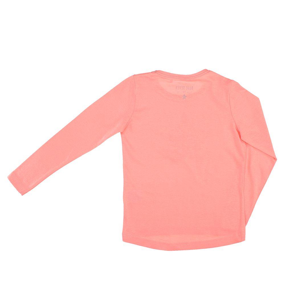 POLERA MANGA LARGA NIÑA BUBBLEGUMMERS SPORTY ROSADO-1