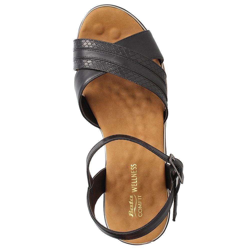 SANDALIA MUJER BATA COMFIT BRENDA NEGRO-5