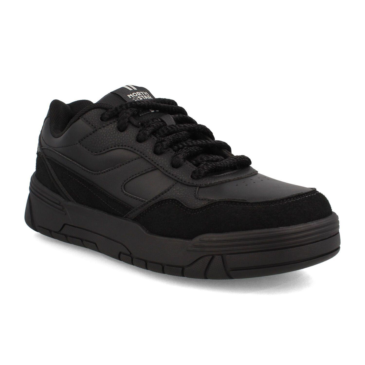 Zapatilla Niño North Star Skater Chunk Negro-1