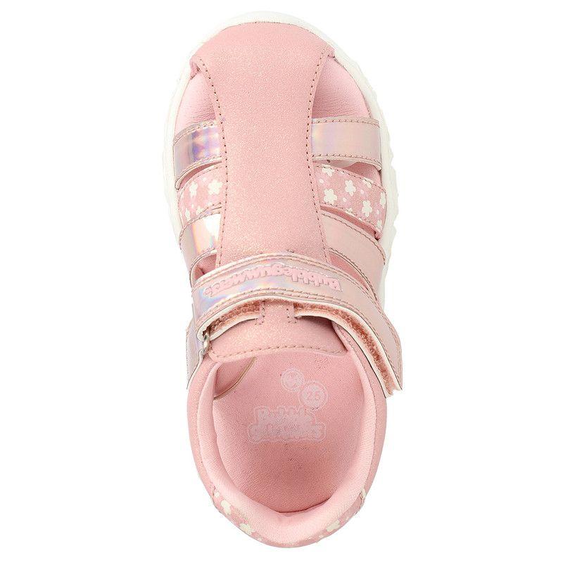 SANDALIA NIÑA BUBBLEGUMMERS HEART LITE ROSADO 22 - 25-5
