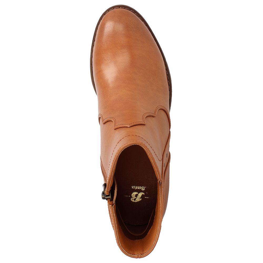 BOTÍN TEXANO MUJER BATA REAL CAMEL-5