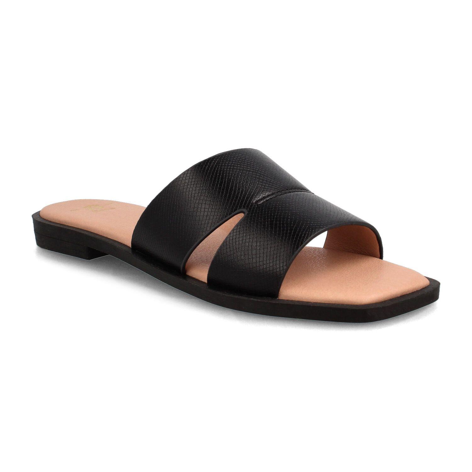 Sandalia Mujer Bata Odilia. Negro-1