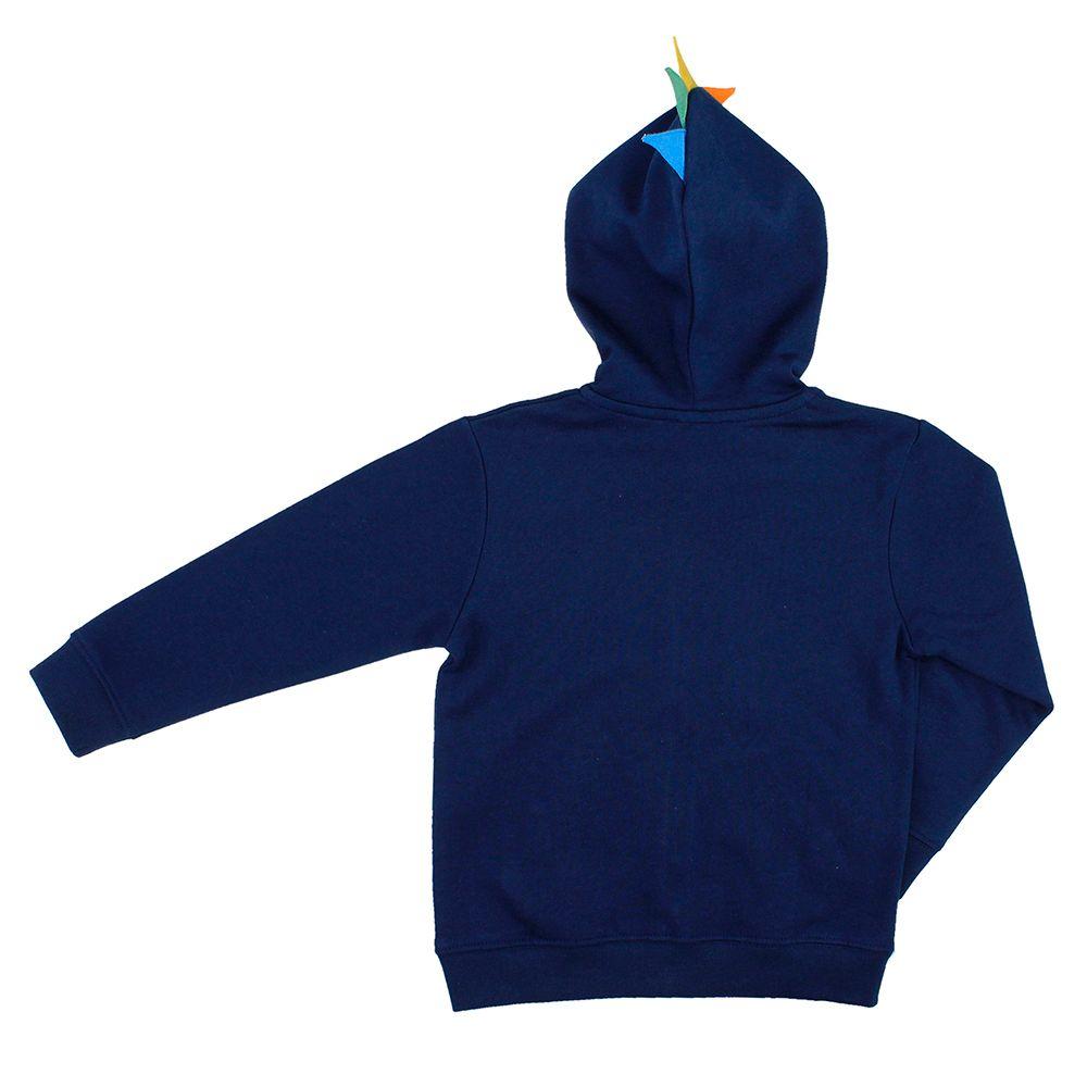 POLERON NIÑO BUBBLEGUMMERS DINOS AZUL-1