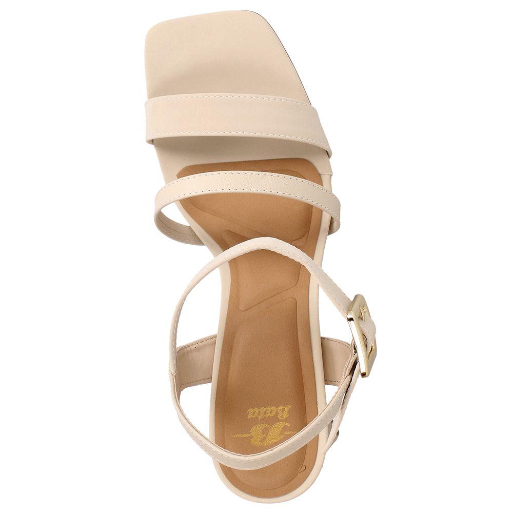 SANDALIA MUJER BATA SOFI CREMA-5