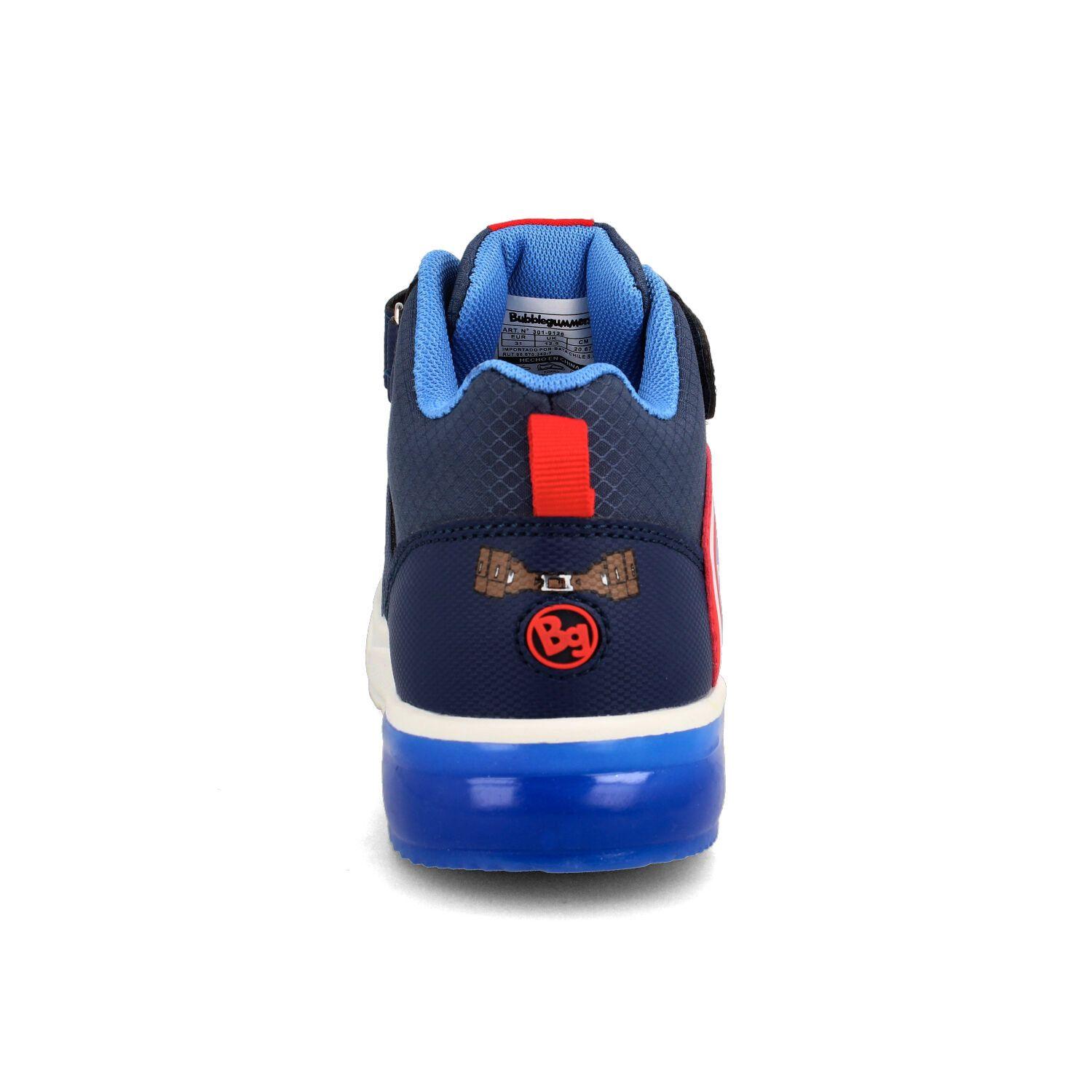 Botín Niño Bubblegummers Marvel Azul-Azul-2