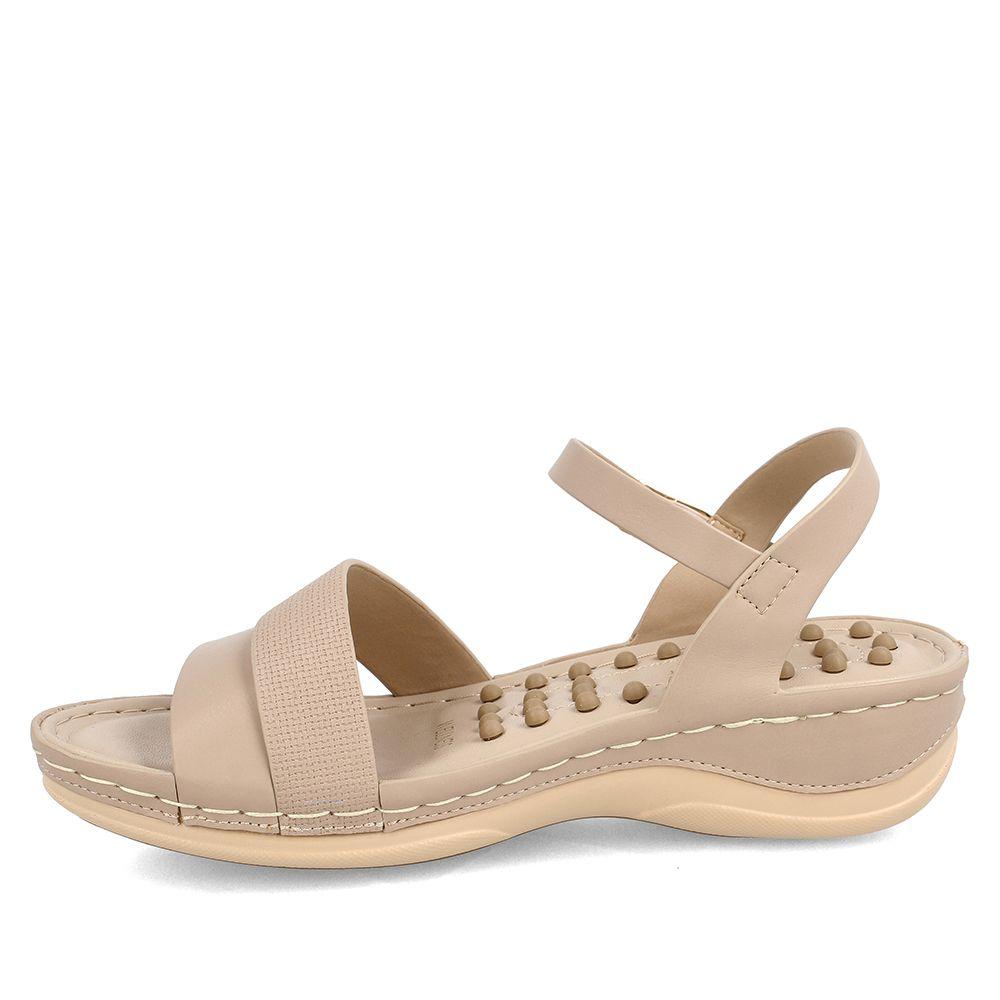 Sandalia Mujer Bata Colettle Nude-1