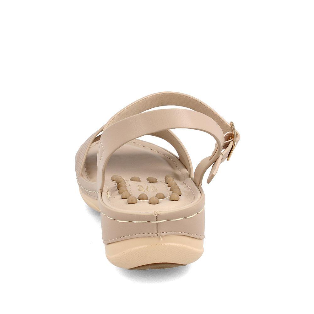 Sandalia Mujer Bata Colettle Nude-2