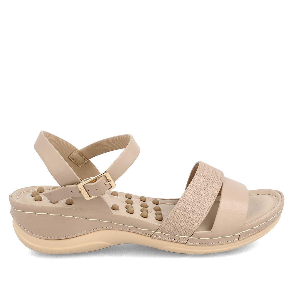 Sandalia Mujer Bata Colettle Nude-4