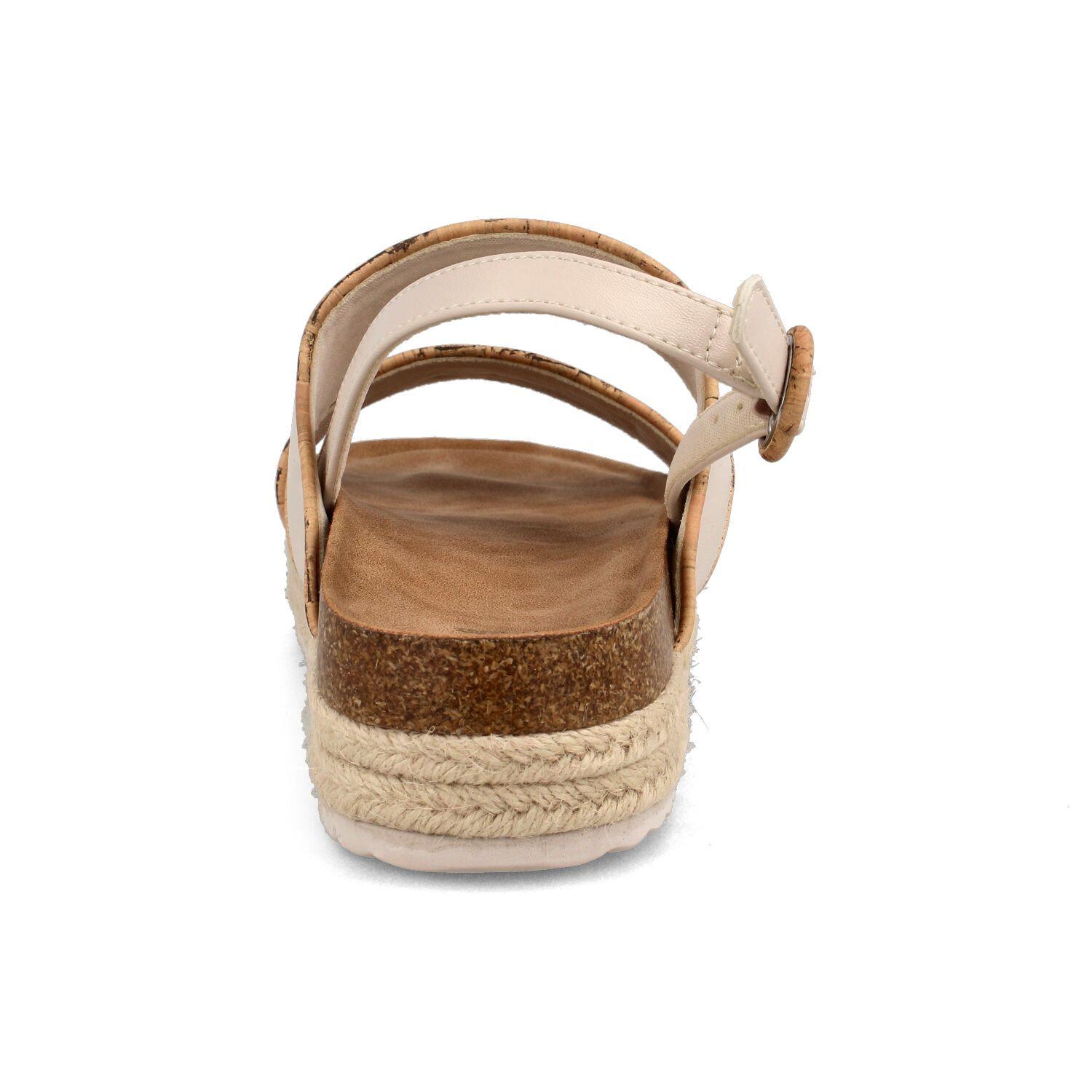 Sandalia Mujer Bata Saya Blanco-2