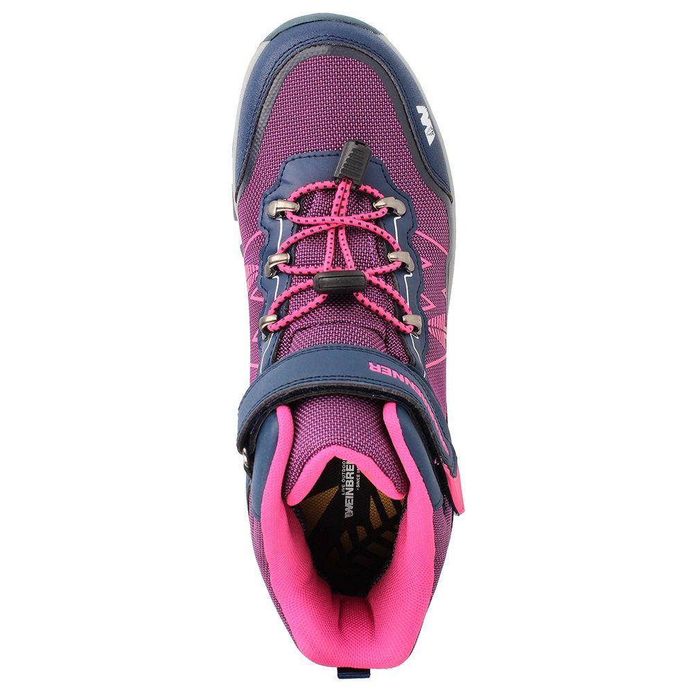 BOTÍN NIÑA WEINBRENNER SHERPI AZUL - MORADO 34-38-5