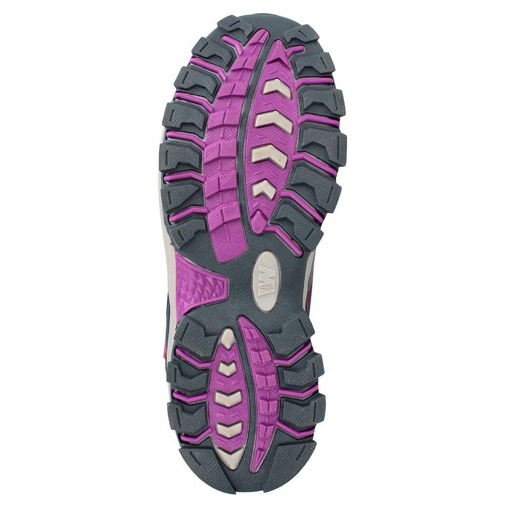 BOTÍN NIÑA WEINBRENNER SHERPI AZUL - MORADO 34-38-6