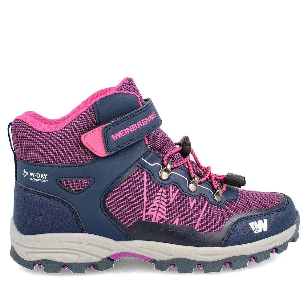 BOTÍN NIÑA WEINBRENNER SHERPI AZUL - MORADO 34-38-0